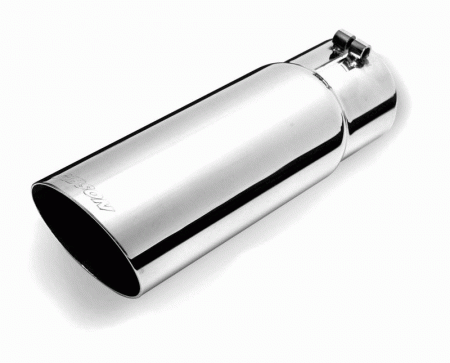 Mercedes  Gibson Stainless Single Wall Angle Exhaust Tip - 500420