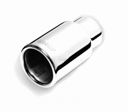 Mercedes  Gibson Stainless Rolled Edge Straight Exhaust Tip - 500632