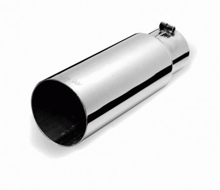 Mercedes  Gibson Stainless Rolled Edge Angle Exhaust Tip - 500639