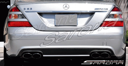 Mercedes  Mercedes-Benz S Class Sarona Rear Bumper - MB-001-RB