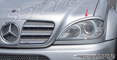 Mercedes  Mercedes-Benz ML Sarona Eyelids - MB-002-EL