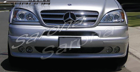 Mercedes  Mercedes-Benz ML Sarona Front Add-on Lip - MB-005-FA