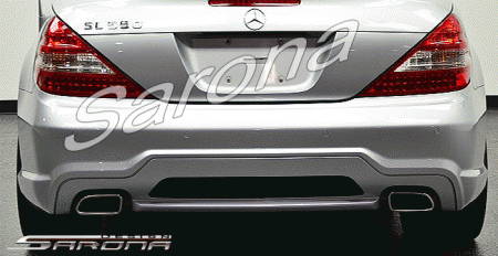 Mercedes  Mercedes-Benz SL Sarona Rear Add-on Lip - MB-011-RA