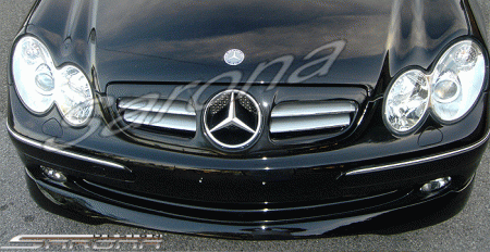 Mercedes  Mercedes-Benz CLK Sarona Front Add-on Lip - MB-012-FA