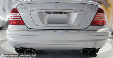 Mercedes  Mercedes-Benz S Class Sarona Rear Bumper - MB-012-RB