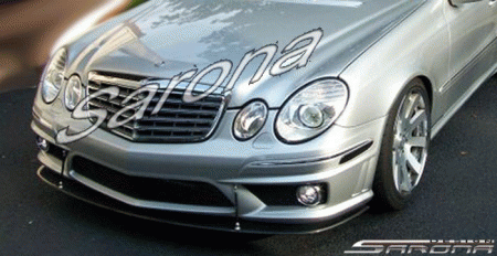 Mercedes  Mercedes-Benz E Class Sarona Front Add-on Lip - MB-014-FA