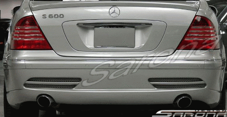 Mercedes  Mercedes-Benz S Class Sarona Rear Bumper - MB-017-RB