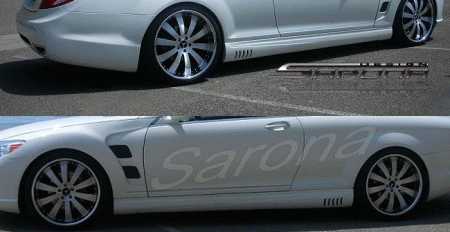 Mercedes  Mercedes-Benz CL Class Sarona Side Skirts - MB-018-SS