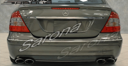 Mercedes  Mercedes-Benz E Class Sarona Rear Bumper - MB-022-RB