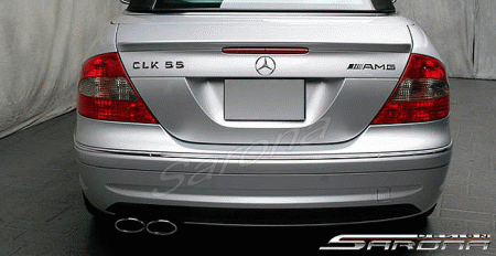 Mercedes  Mercedes-Benz CLK Sarona Rear Bumper - MB-023-RB