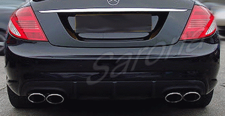 Mercedes  Mercedes-Benz CL Class Sarona Rear Bumper - MB-024-RB