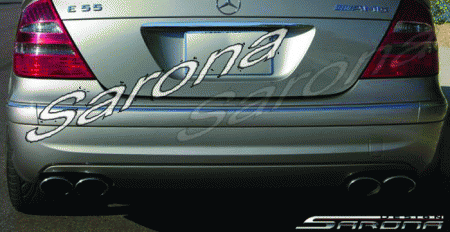 Mercedes  Mercedes-Benz E Class Sarona Rear Bumper - MB-049-RB