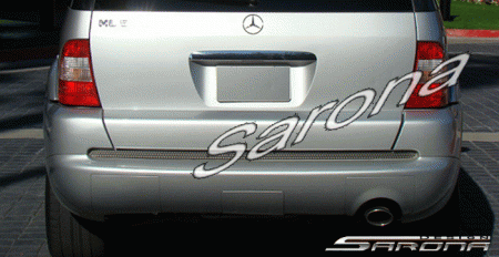 Mercedes  Mercedes-Benz ML Sarona Rear Bumper - MB-052-RB