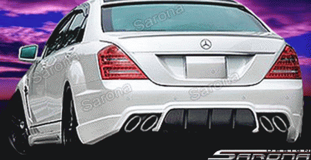 Mercedes  Mercedes-Benz S Class Sarona Rear Bumper - MB-053-RB