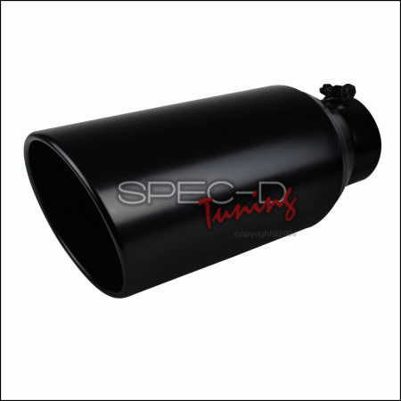 Mercedes  Universal Spec-D Exhaust Tip- 4 Inch Inlet, 6 Inch Outlet - MF-TP0406D-BS-TD