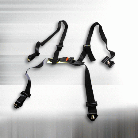 Mercedes  Universal Spec-D 4 Point Harness Cam Lock Seat Belt - Black - RSB-4PTBLK-RS