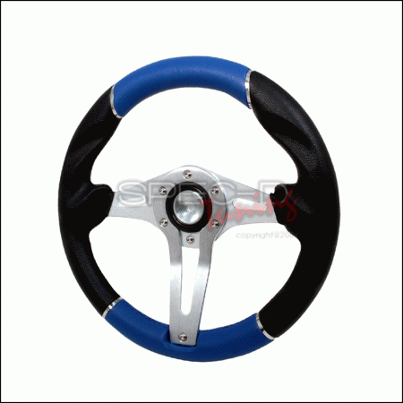 Mercedes  Universal Spec-D Technic 3 Steering Wheel - 320mm - Black & Red - SW-94168-BKB