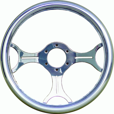 Mercedes  Hot Rod Deluxe Gearhead Full Wrap Billet Steering Wheel - SW-GEARHEAD-X