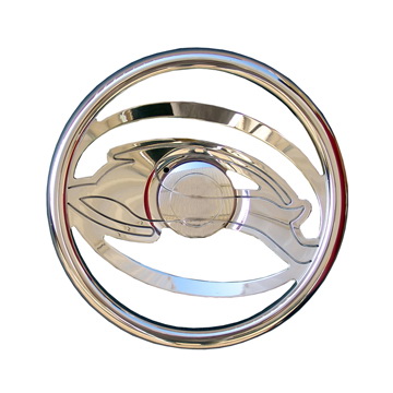 Mercedes  Hot Rod Deluxe Impala Full Wrap Billet Steering Wheel - SW-IMPALA-X