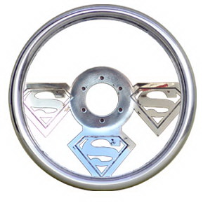 Mercedes  Hot Rod Deluxe Superman Full Wrap Small Logos - SW-SUPRMAN-X