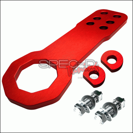 Mercedes  Universal Spec-D 8001 Style Front Tow Hook - Red - TOW-8001RD