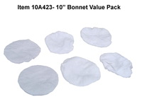 Mercedes  Lanes Terry Cloth Bonnet Value Pack - 10 Inch - WEN10A423