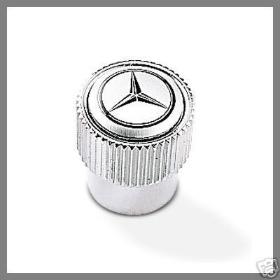 Mercedes  Mercedes Silver Valve Caps