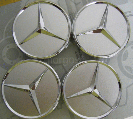 Mercedes  AMG Wheel Caps Chrome