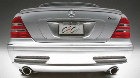 Mercedes  Edition Rear Bumper (Use with Lorinser Muffler)