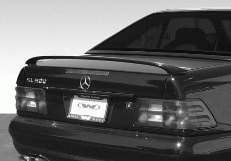 Mercedes  Factory Style - No Light Spoiler