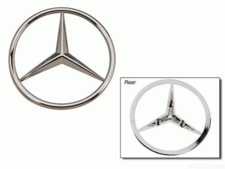 Mercedes  OEM Mercedes Trunk Star Emblem