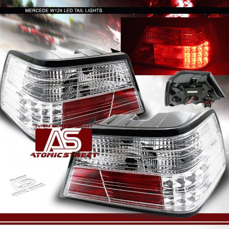 Mercedes  Chrome LED Taillights - 300E 400E 500E