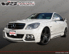 Mercedes-Benz C Class VIS Racing VIP Side Skirts - 08MEW2044DVIP-004