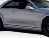 Mercedes-Benz CLK Duraflex Duraflex Black Series Look Wide Body Side Skirt Rocker Panels - 2 Piece - 109666