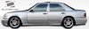 Mercedes-Benz E Class Duraflex C43 Look Side Skirts Rocker Panels - 2 Piece - 105067
