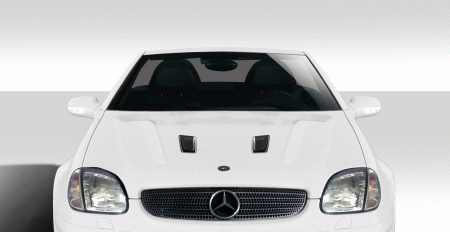 Mercedes  Mercedes-Benz SLK Duraflex Black Series Look Hood - 1 Piece - 112193