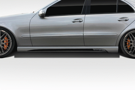 Mercedes  Mercedes-Benz E Class Duraflex W-1 Side Skirt Rocker Panels - 2 Piece - 112235