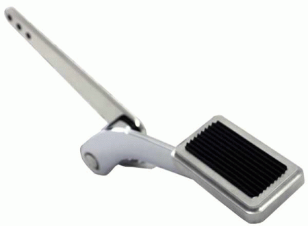 Mercedes  Gennie Shifter Stainless Steel Throttle Pedal with Rubber Insert - 7004R