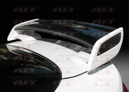 Mercedes  Universal AIT Racing SS Style Rear Spoiler with Carbon Blade - CC05BMSSRW2