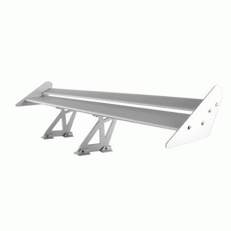 Mercedes  Spyder Type I 52 Inch Double Deck GT Wing Aluminum - Silver - GTW-SP-TI-SL