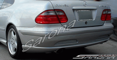 Mercedes  Mercedes-Benz CLK Sarona Rear Bumper - MB-030-RB
