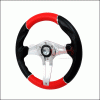 Universal Spec-D Technic 3 Steering Wheel - 320mm - Black & Blue - SW-94168-BKR