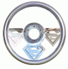 Hot Rod Deluxe Superman Full Wrap Small Logos - SW-SUPRMAN-X