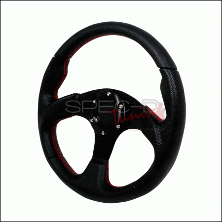 Mercedes  Universal Spec-D Type 2 Steering Wheel - 320mm - Black - SW-94150-BK-BS