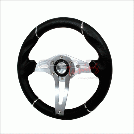 Mercedes  Universal Spec-D Technic 3 Steering Wheel - 320mm - Black - SW-94168-BK